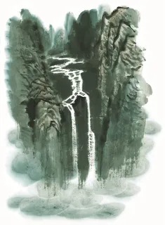 水墨山石艺术绘画美图素材 水墨山石艺术绘画美图素材