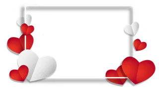 心形卡通情人节