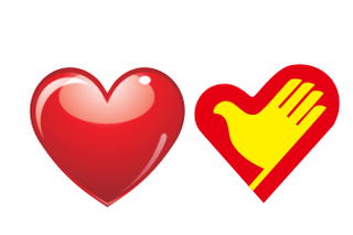 爱心志愿者标志