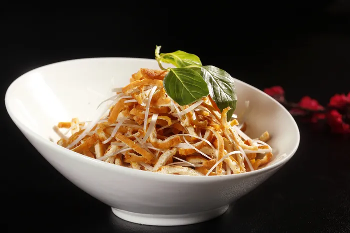 葱丝拌豆腐