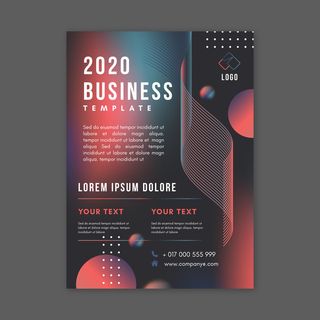 矢量渐变几何元素