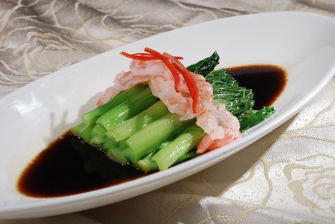 LCH0173豉香虾仁灼芥菜