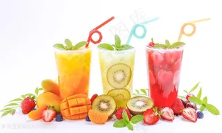 水果茶冰饮饮料