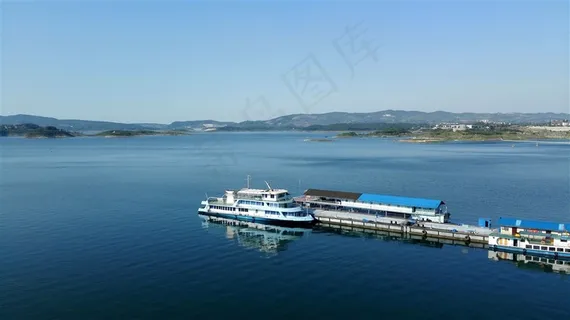 丹江口水库码头景观摄影图片 丹江口水库码头景观摄影图片