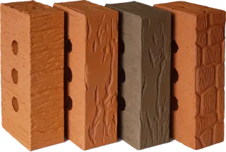 红砖实物免抠砖头