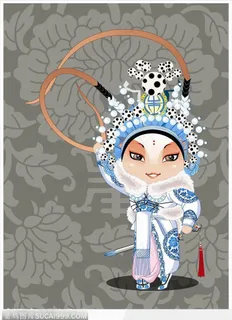 【花箭衣】挡马之杨八姐高清图片 【花箭衣】挡马之杨八姐高清图片
