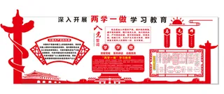 A347--党建文化墙CDR格式