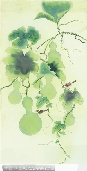 水墨画—葫芦 水墨画—葫芦