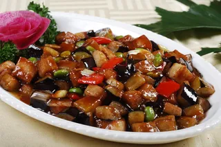 0911CC-636咸肉烧茄子