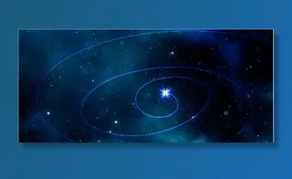 元宇宙世界风景背景墙