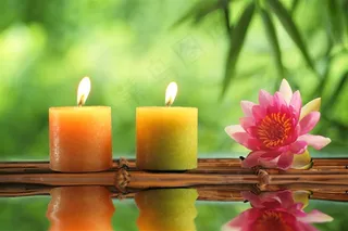 鹅卵石按摩石SPA素材