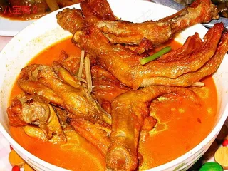 八宝鸭掌美食元素菜品