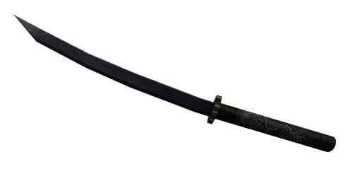 武士刀 PNG免抠(500x239)