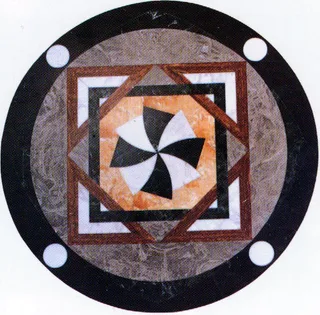 地面拼花瓷砖装饰拼花图案