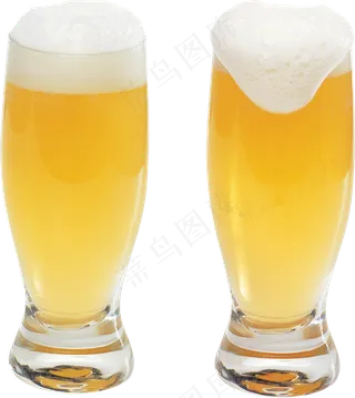 免抠实物啤酒摄影图透明图层