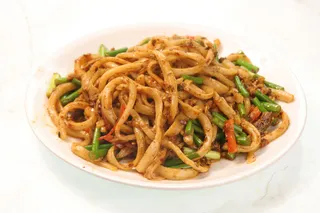 鲅鱼炒面-东方削面