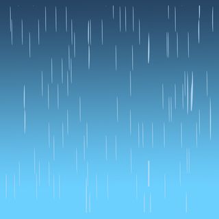 下雨滴雨线透明素材