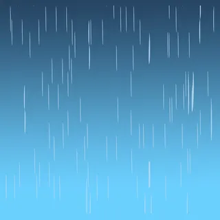 下雨滴雨线透明素材