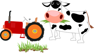 奶牛机械现代农业