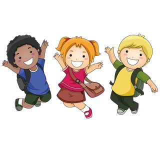 跳起来 卡通 人物