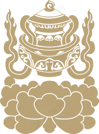 中国风传统吉祥寓意图案古代喜庆祥瑞纹样纹饰PNG免抠