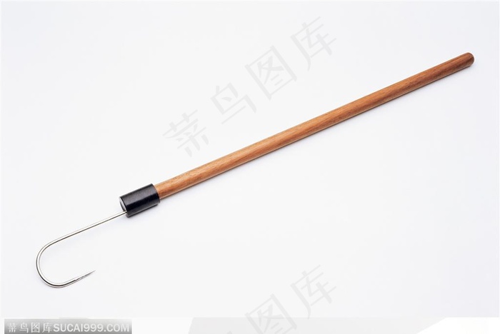 运动装备-斜放的鱼竿