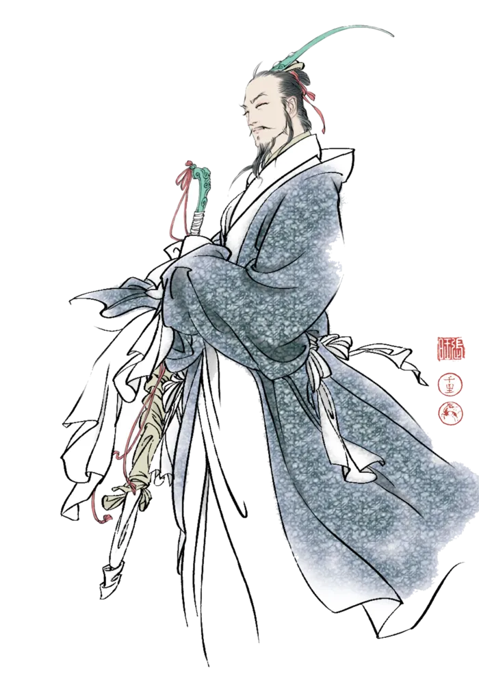 古风国画人物画像