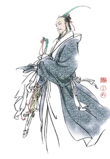 古风国画人物画像