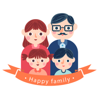 家庭一家人