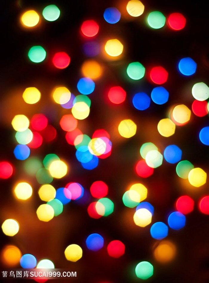 多彩斑斓的光晕效果高清图片
