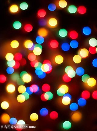 多彩斑斓的光晕效果高清图片