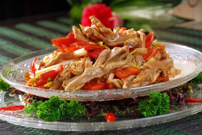 XCXC0684脆椒爆鸭掌