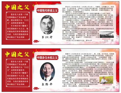 中国之父4cdr矢量模版下载