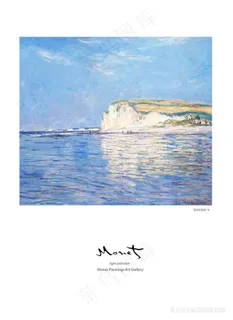 唯美海岛海景风景画