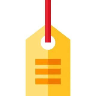 价格标签 PNG免抠