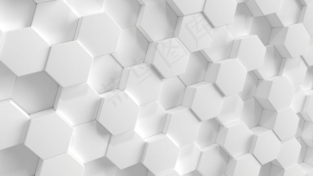 呈现, 移动, 设计, 几何学, 六边形, 背景, 网络