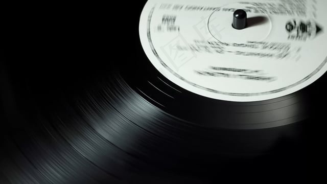 乙烯基塑料, 脂蛋白, 转盘, 模拟, 复古的, 声音