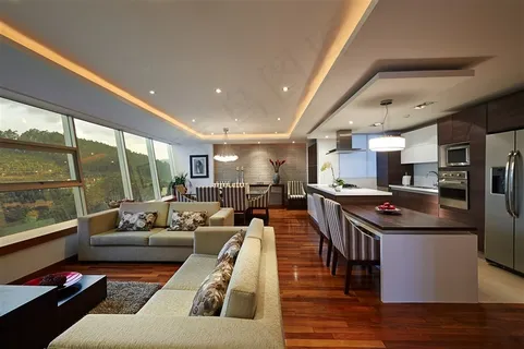 高档奢华厨房室内设计图片