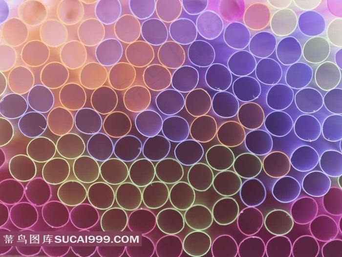 彩色小圈圈抽象图案