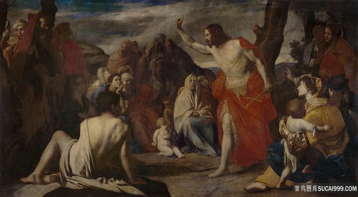 斯坦齐奥内，马西莫-施洗者在沙漠中的布道