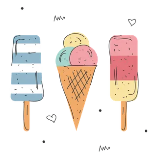 夏季夏天冰淇淋