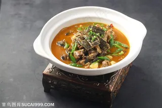 黄焖甲鱼图片