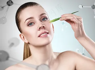 芦荟补水美容护肤图片