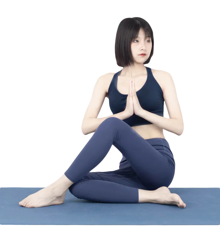 瑜伽人物免扣png