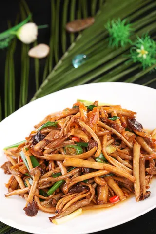 R00994鲜茶树菇炒肚潦 (3)