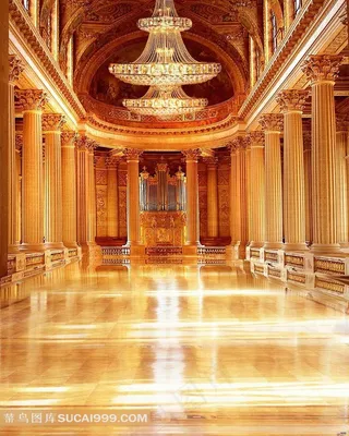 尊贵华丽的酒店大堂
