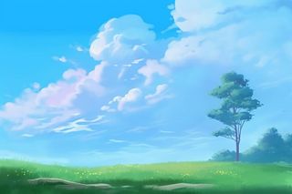 天空梦幻背景图