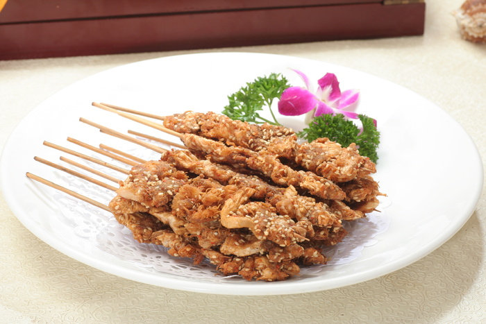 功德林素肉串