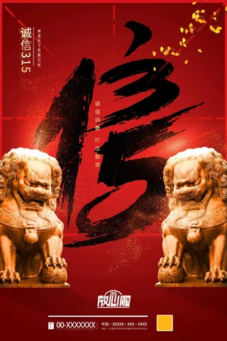 315 315活动海报
