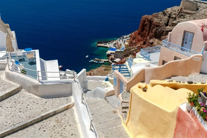 海边的城市建筑